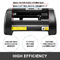 KI-375 375mm Inkjet Plotter Printer USB Cutting Plotter / Pattern Cutting Plotter